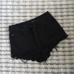 Black cut-offs